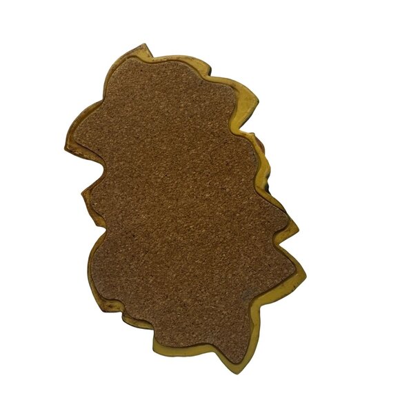 Hand-Painted Resin Owl Figurine On Leaf Base - Picture 5 of 5